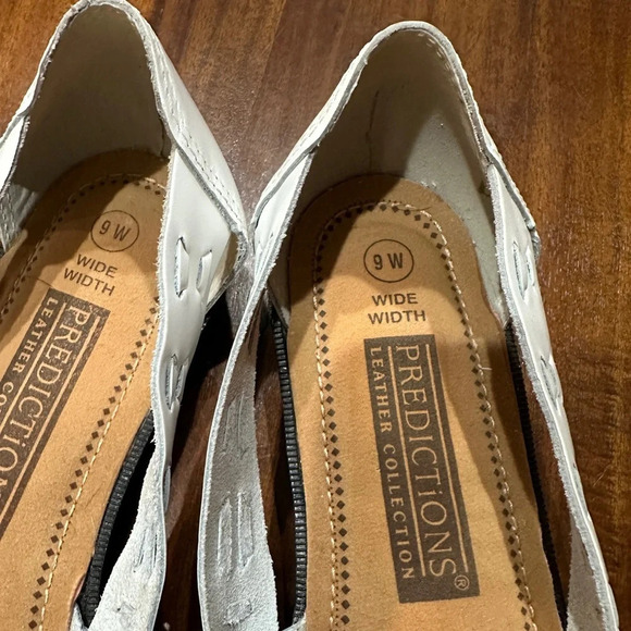 White leather huarache sandals - Picture 4 of 9